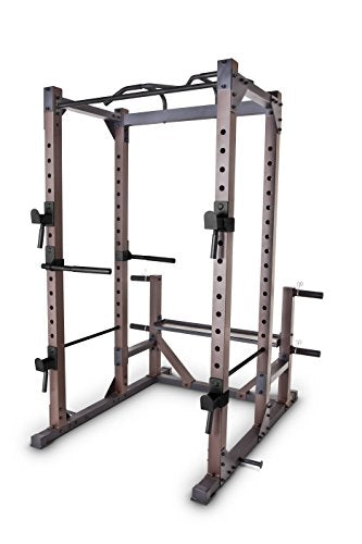 Steelbody Strength Training Monster Cage Squat Rack Home Gym Station System Black