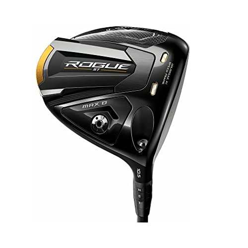 Callaway Golf 2022 Rogue ST Max Draw Driver Left Hand Cypher 50G Shaft Regular Flex 10.5 Degrees Loft Silver