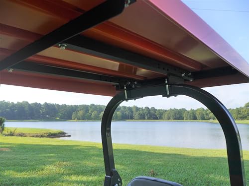 Sundowner Canopies Universal Tractor and Lawn Mower Canopy Top 48 Inch Orange