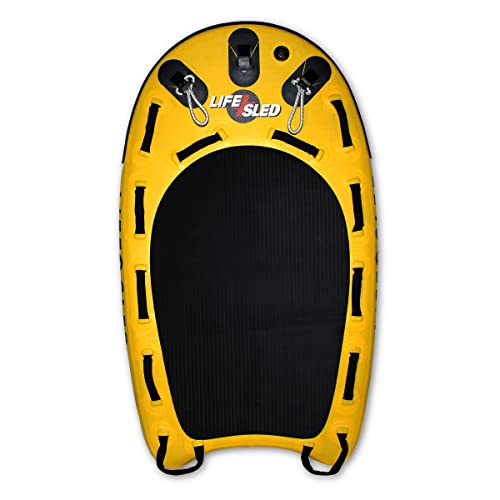 LIFESLED LS Inflatable Water Rescue Sled 68"x 38"x 6" - Portable Extraction Device