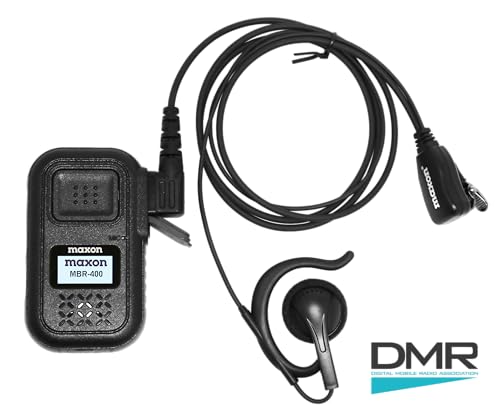 MAXON MBR-400 Digital Business Radio Six-Pack with Earpiece and Multi-Charger