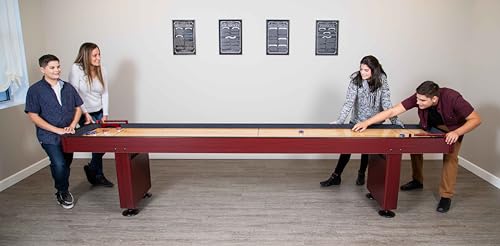 Hathaway Challenger Shuffleboard Dark Cherry