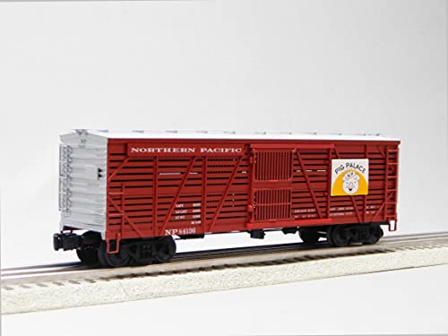Lionel Northern Pacific VISIONLINE Stock Car 3 Pack O Gauge Brown