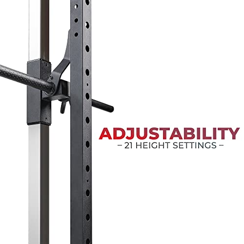 Sunny Health & Fitness Smith Machine Squat Rack Essential Series Black