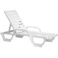 GROSFILLEX INC Adjustable Chaise Lounge White