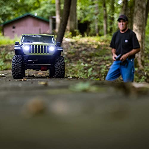 Axial RC Truck 1/6 SCX6 Jeep JLU Wrangler 4WD Rock Crawler RTR Green