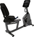 Life Fitness RS1 Recumbent Indoor Cycling Exercise Bike with Track Connect Console Gray