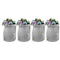 Good Ideas Rain Wizard 50 Gallon Rain Saver Barrel Water Storage Urn with Planter Space and 2 Brass Spigots Oak