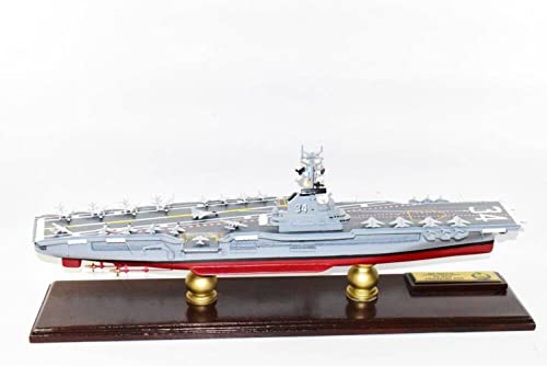 Squadron Nostalgia LLC USS Oriskany CVA-34 Aircraft Carrier Scale Model, Essex Class, 24 Inch, Multicolor