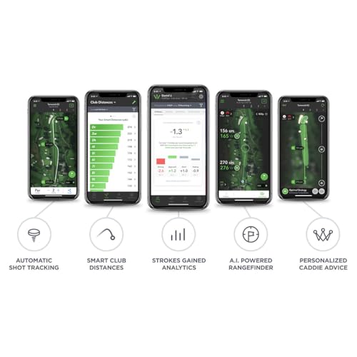 PlayBetter Arccos Smart Sensors (Gen3+) & Arccos Link Pro Gift Box Bundle - Set of 14 Golf Shot Tracker System, A.I. GPS Rangefinder - Includes PlayBetter Portable Charger, Wall Adapter & Hard Case, Gift Box with Arccos Link Pro