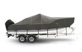 Eevelle Windstorm V Hull Fishing Boat Cover Charcoal Gray