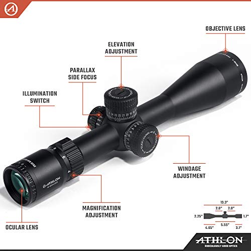 Athlon Optics Helos BTR GEN2 4-20x50 Rifle Scope Black