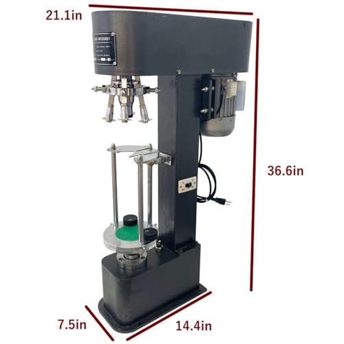 Yokoma Automatic Bottle Cap Capping Machine Black