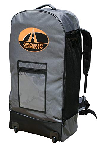 ADVANCED ELEMENTS AirVolution Inflatable Kayak with Roller Bag and Pump - Dropstitch Hull - Blue