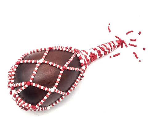 WORLDMARTSHOPPING WMS Shango Set Batea de Madera Decorada Cherry