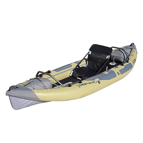 Advance Elements Straitedge Angler Pro Inflatable Fishing Kayak Khaki