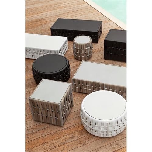 Home Square 2-Piece Outdoor Loveseat and Coffee Table Set Gray