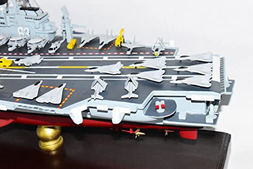 Squadron Nostalgia LLC USS Kitty Hawk CV-63 Aircraft Carrier Scale Model Multi-Colored
