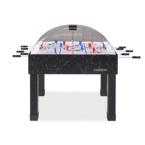 Carrom 415 Super Stick Hockey Table Black