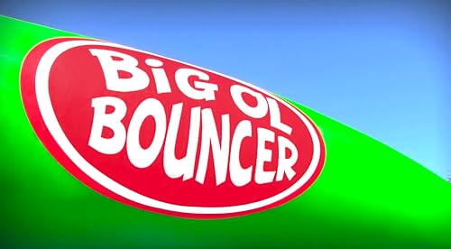 Blast Zone Big Ol Bouncer 15x12 Inflatable Bounce House with Blower Green/Blue