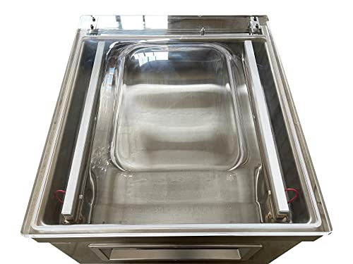 TECHTONGDA Stainless Steel Vacuum Sealer Packaging Machine for Fruits & Vegetables Silver