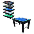 KICK Pentacle 55" 5-in-1 Multi Game Table Black