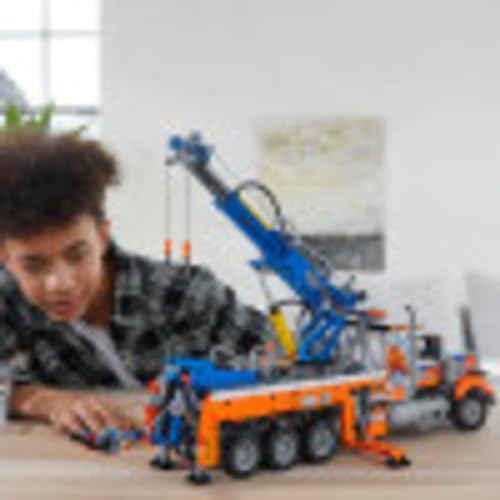LEGO Technic Heavy-Duty Tow Truck 42128 Building Set Agile Blue