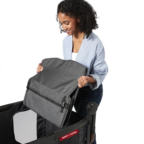 Radio Flyer Voya XT Quad Stroller Wagon 4-Seater Gray