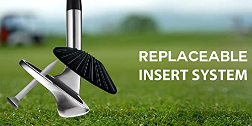 Spin Doctor 3 Club Scoring Set RI Golf Wedges 52° Pitching Wedge, 56° Sand Wedge, 60° Lob Wedge Silver