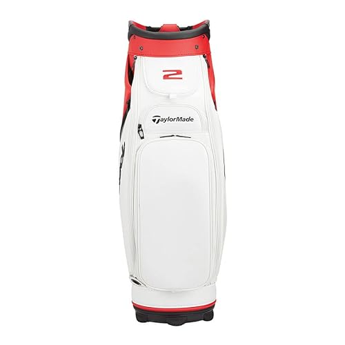 TaylorMade 2023 Stealth 2 Tour Staff Bag Red & Black