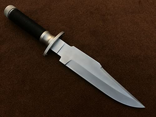 SUFI Custom Handmade 5160 Spring Steel Predator MCS Replica Bowie Tactical Knife Grey