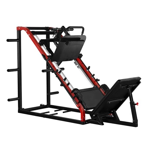 NANAUE Commercial Leg Press Machine Black