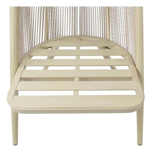 Furniture of America Chauncy Aluminum 3-Piece Outdoor Bistro Set Natural Tone