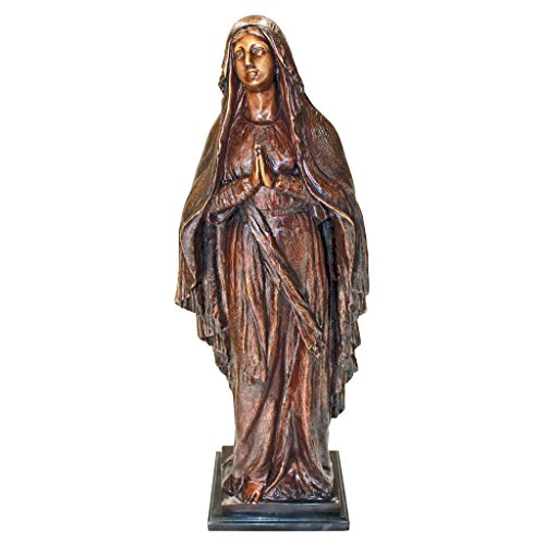 Design Toscano Blessed Mother Garden Statue Cast Bronze