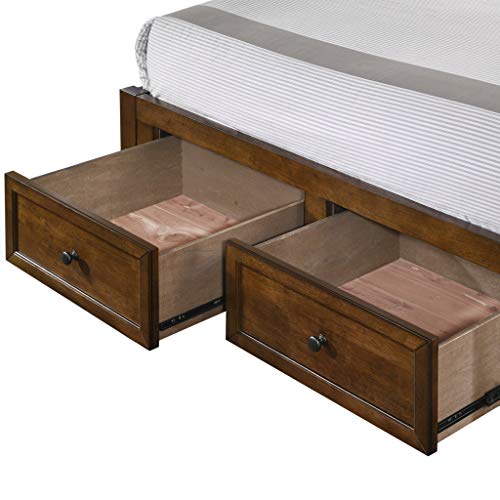 Carefree Home Furnishings Intercon San Mateo Youth Full Storage Bedroom Set Tuscan Finish
