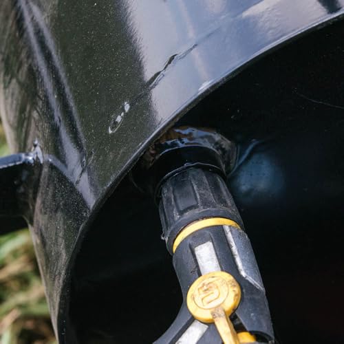 Titan Attachments 3 FT Tow-Behind Drum Spike Aerator with Wheel Kit