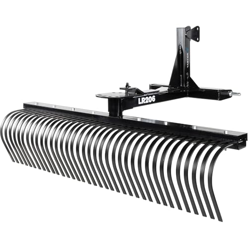Tarter 200 Series Landscape Rake 6ft Category 1 Model# LR206BL