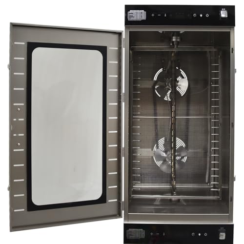 HayWHNKN 40-Layer Rotary Food Dehydrator Machine Silver