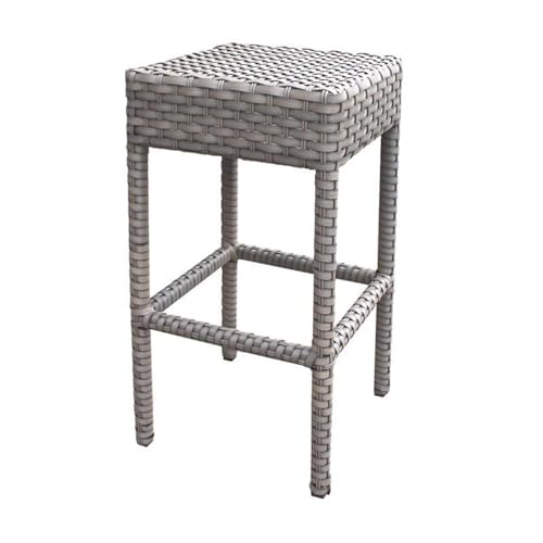 Afuera Living 7-Piece Patio Bar Table Set with Backless Barstools