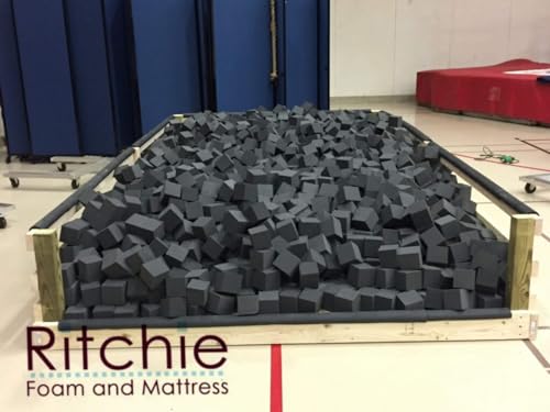 RaceCityFoam Flame Retardant Pit Foam Blocks Charcoal 960 pcs