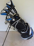 Power X Golf Men's Complete Set Tall Custom Clubs Blue White Black