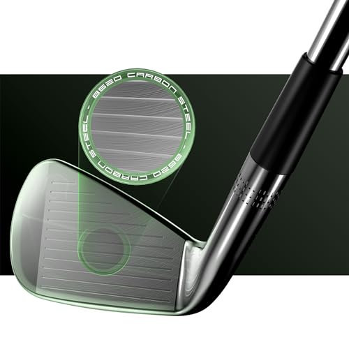 WILSON Staff Model Steel Blades Golf Iron Set - Right Hand, Stiff, 4-PW Silver