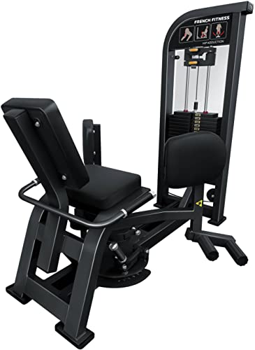 French Fitness Tahoe Hip Adductor Inner Thigh Machine Black