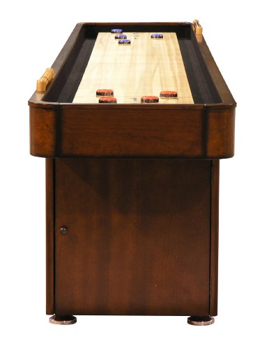 Fairview Game Rooms 12' Shuffleboard Table Chestnut Finish
