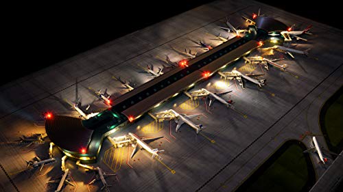Daron Gemini Jets Airport Terminal 1:400 Double Rotunda 22 Gates Multicolour