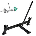 CKIDS Barbell Deadlift Bar Jack Double Grooved - Load/Unload Weight Plates, Olympic Bar for Deadlifts & Weight Training