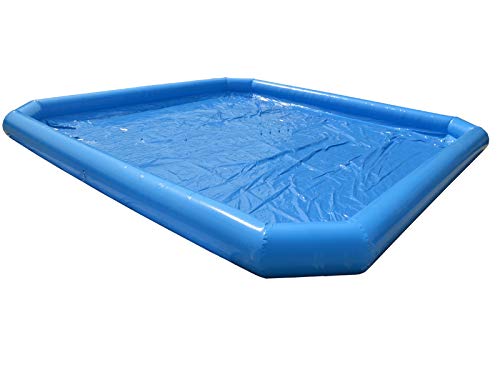 INTBUYING Inflatable Water Pool Blue