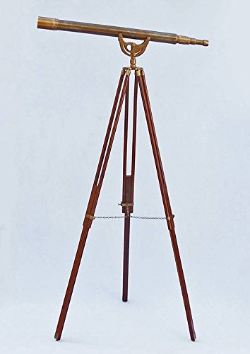 Handcrafted Model Ships Antique Brass Anchormaster Telescope 65