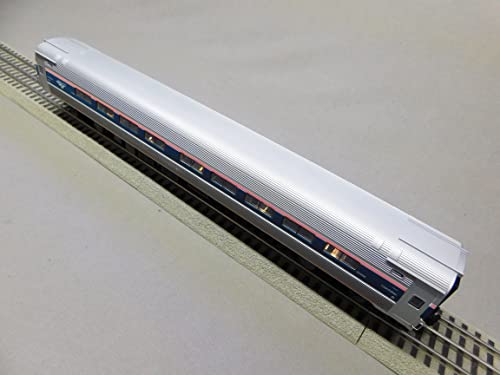 Lionel Amtrak Amfleet Phase VI Passenger Coach Car 2 Pack O Gauge Silver