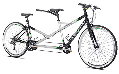 Giordano 700c Duetto Tandem Road Bike Silver